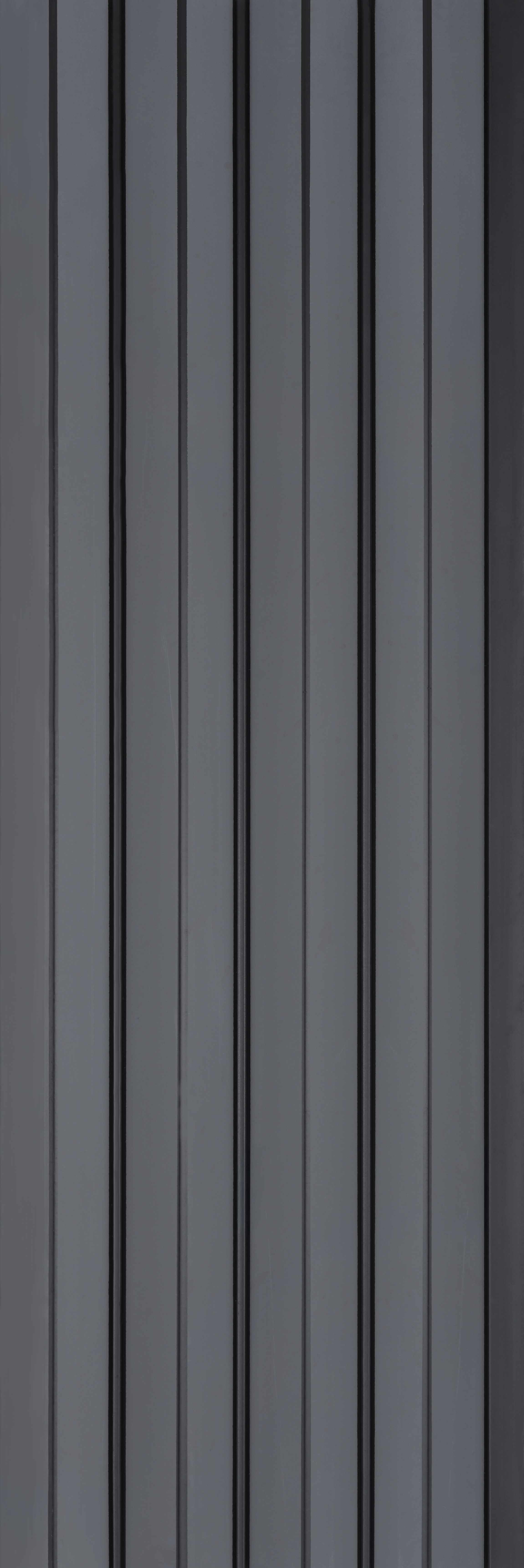 Grey Plain Colour Look PN 04612 9.5 ft x 4.7 inch Charcoal Panel - 12 mm | Suitable for Feature Wall, TV Unit & Living Room | Width is Subjected to 5% Variation