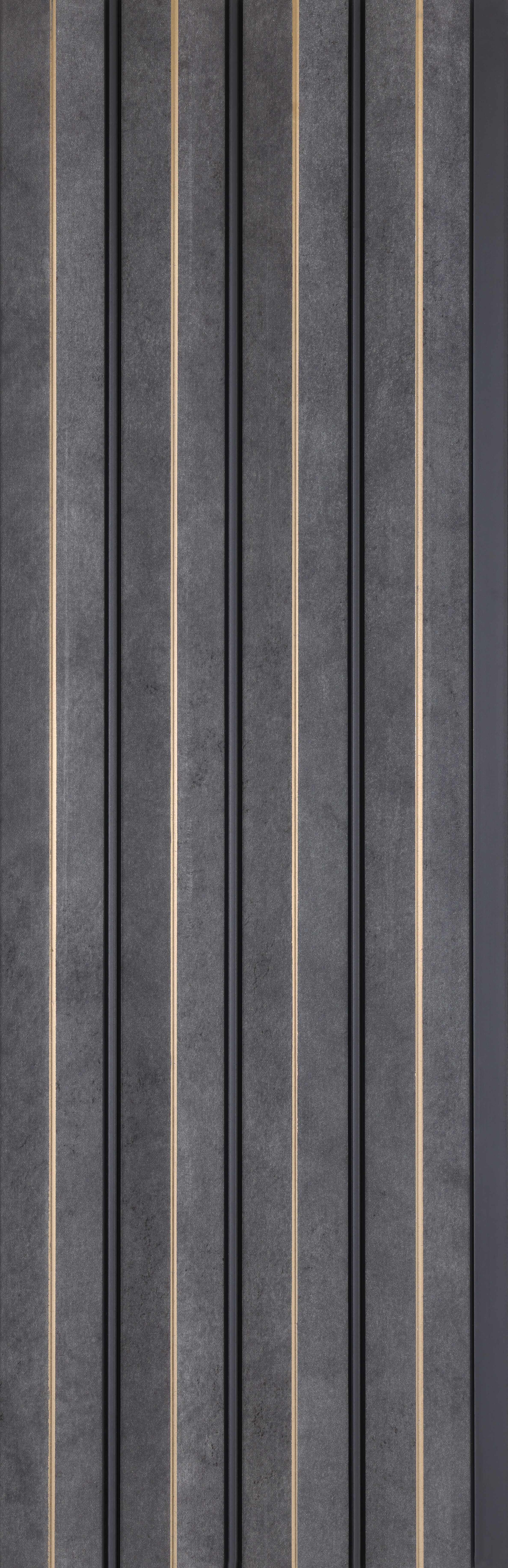 Grey Marble Look PN 04613 9.5 ft x 4.7 inch Charcoal Panel - 12 mm | Suitable for Feature Wall, TV Unit & Living Room | Width is Subjected to 5% Variation