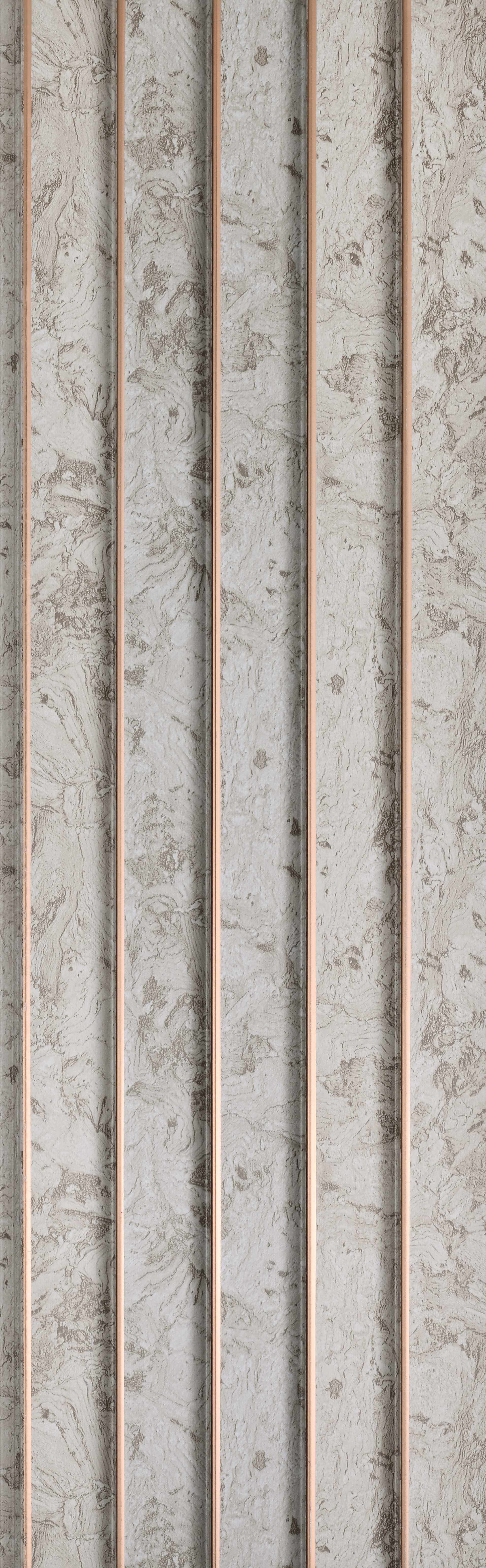 Grey Marble Look PN 04628 9.5 ft x 4.7 inch Charcoal Panel - 12 mm | Suitable for Feature Wall, TV Unit & Living Room | Width is Subjected to 5% Variation
