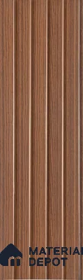 Wooden Look PN 04631 9.5 ft x 4.7 inch Charcoal Panel - 12 mm | Suitable for Feature Wall, TV Unit & Living Room | Width is Subjected to 5% Variation