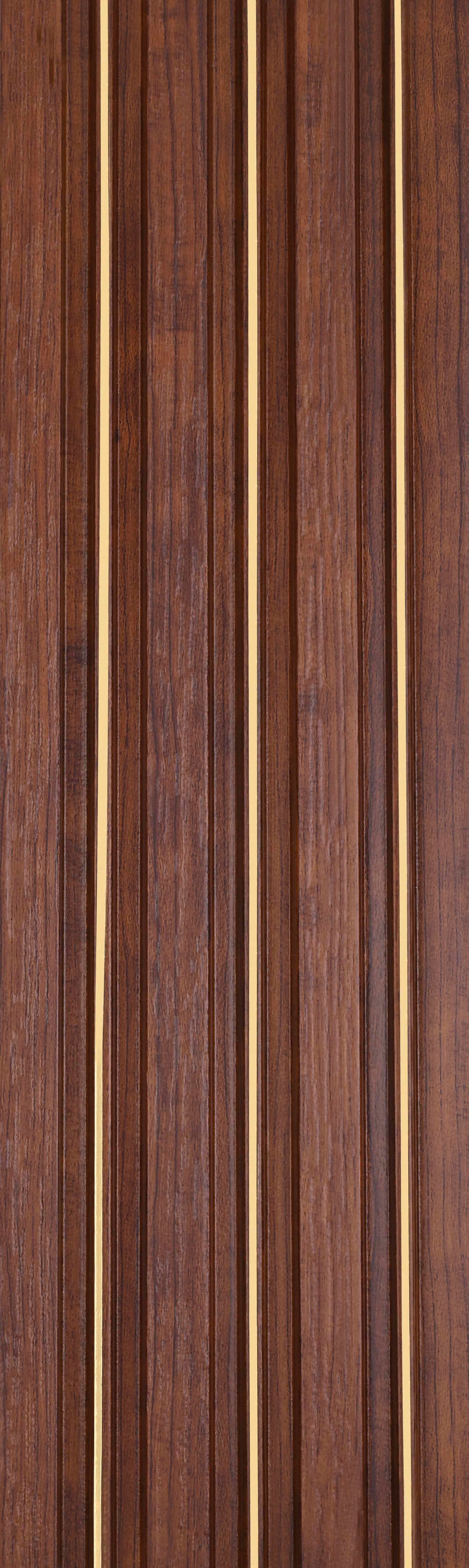 Wooden Look PN 05655 9.5 ft x 4.9 inch Charcoal Panel - 11 mm | Suitable for Feature Wall, TV Unit & Living Room | Width is Subjected to 5% Variation