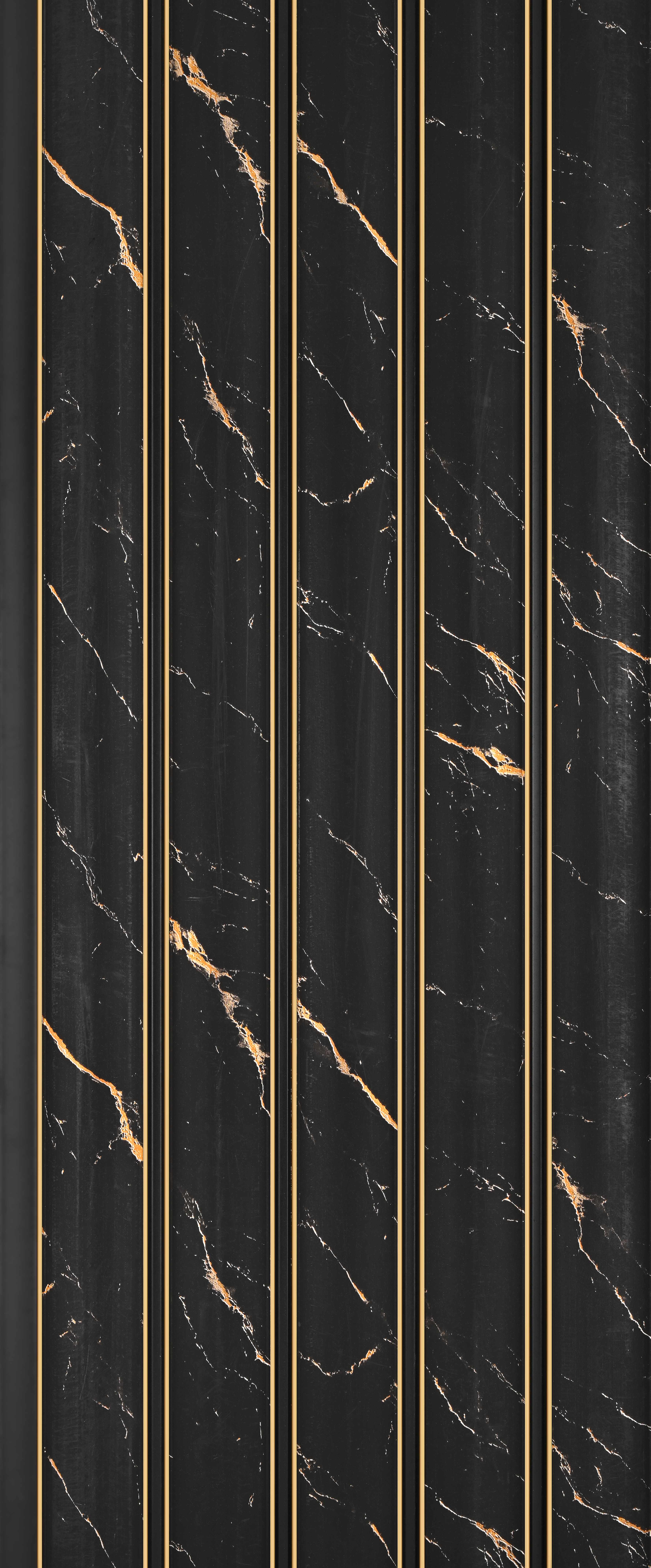 Black Marble Look PN 05751 9.5 ft x 7.8 inch Charcoal Panel - 12 mm | Suitable for Feature Wall, TV Unit & Living Room | Width is Subjected to 5% Variation