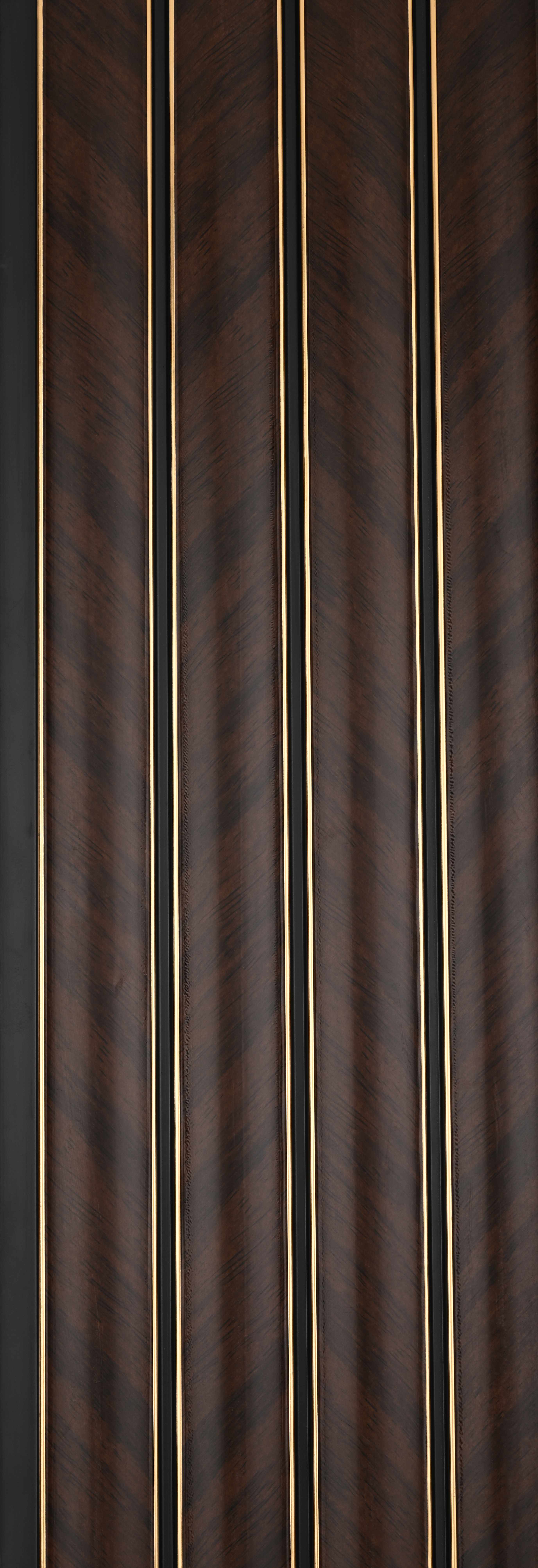Wooden Look PN 05752 9.5 ft x 7.8 inch Charcoal Panel - 12 mm | Suitable for Feature Wall, TV Unit & Living Room | Width is Subjected to 5% Variation
