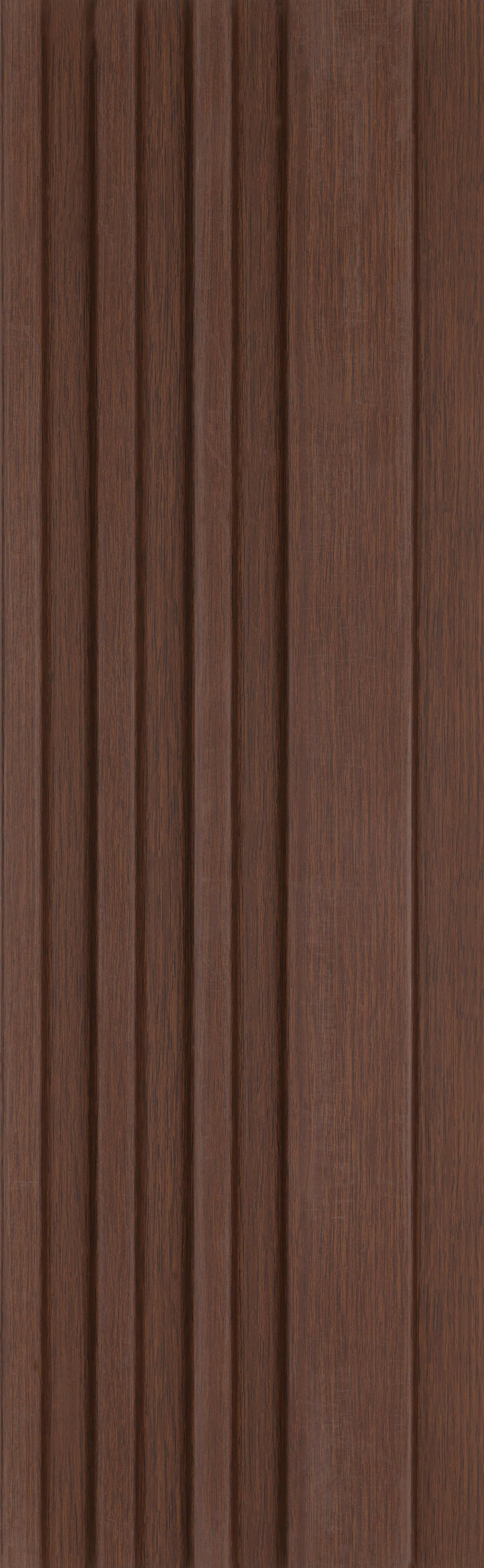 Wooden Look PN 06035 8 ft x 4.9 inch Charcoal Panel - 12 mm | Suitable for Feature Wall, TV Unit & Living Room | Width is Subjected to 5% Variation