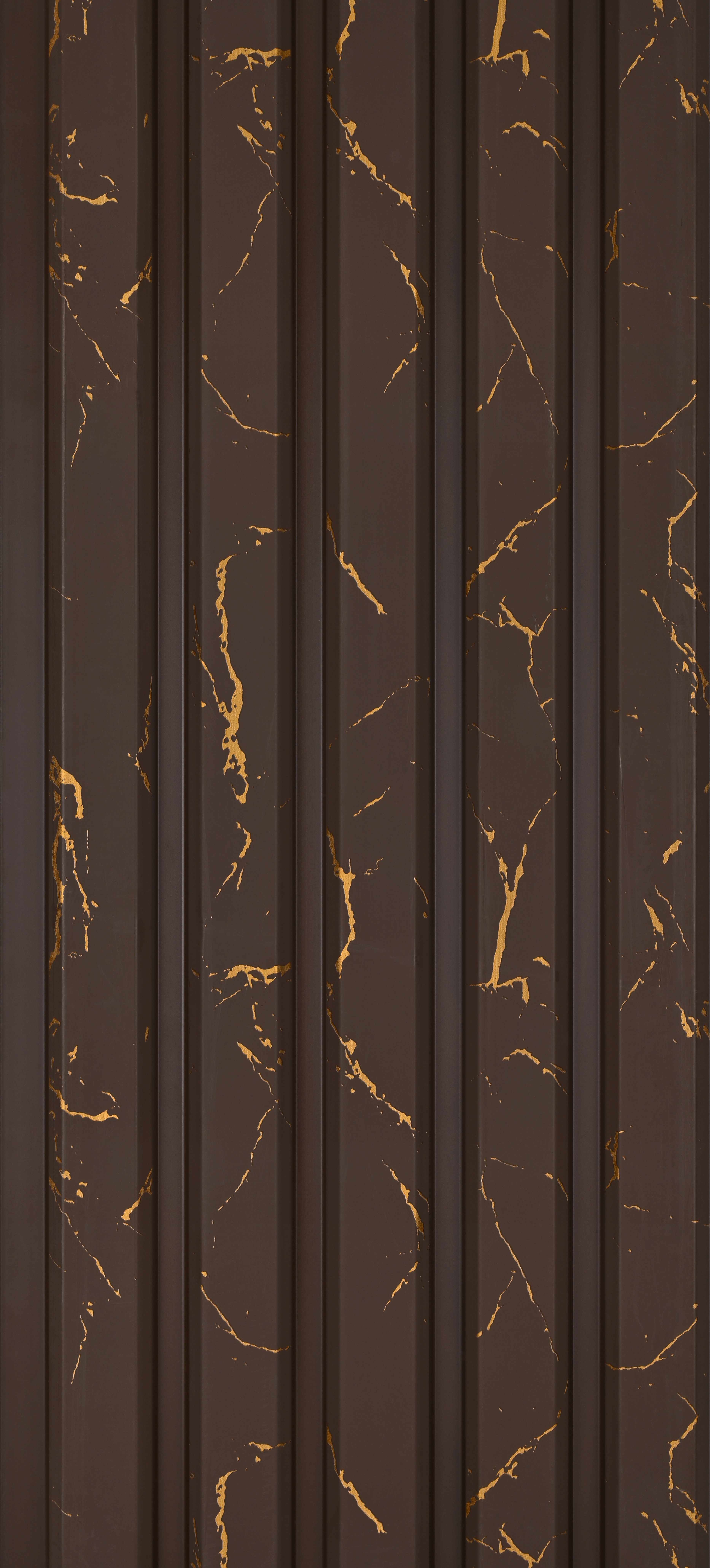 Brown Marble Look PN 06156 9.5 ft x 7.8 inch Charcoal Panel - 12 mm | Suitable for Feature Wall, TV Unit & Living Room | Width is Subjected to 5% Variation