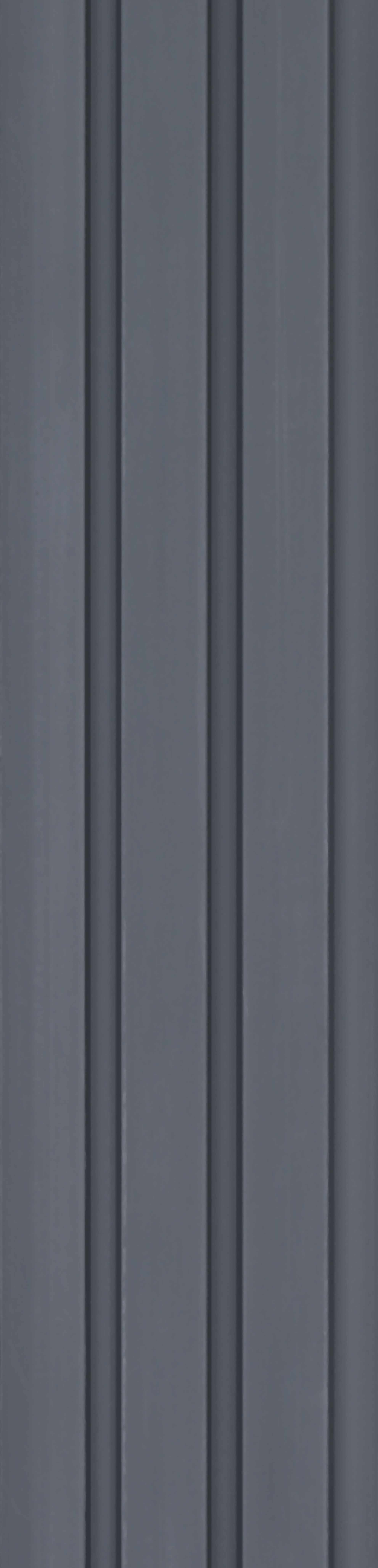 Grey Plain Colour Look PN 06230 9.5 ft x 4.7 inch Charcoal Panel - 12 mm | Suitable for Feature Wall, TV Unit & Living Room | Width is Subjected to 5% Variation