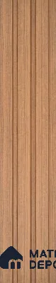 Wooden Look PN 06268 9.5 ft x 4.7 inch Charcoal Panel - 12 mm | Suitable for Feature Wall, TV Unit & Living Room | Width is Subjected to 5% Variation