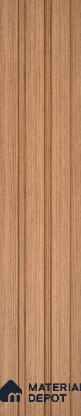 Wooden Look PN 06268 9.5 ft x 4.7 inch Charcoal Panel - 12 mm | Suitable for Feature Wall, TV Unit & Living Room | Width is Subjected to 5% Variation