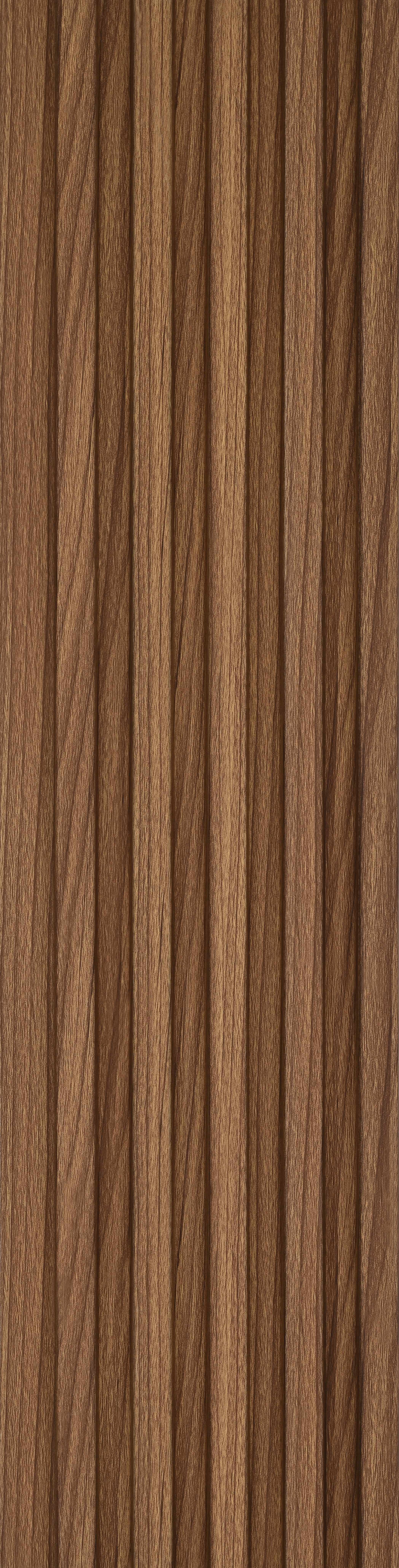 Wooden Look PN 06274 B 9.5 ft x 4.7 inch Charcoal Panel - 12 mm | Suitable for Feature Wall, TV Unit & Living Room | Width is Subjected to 5% Variation