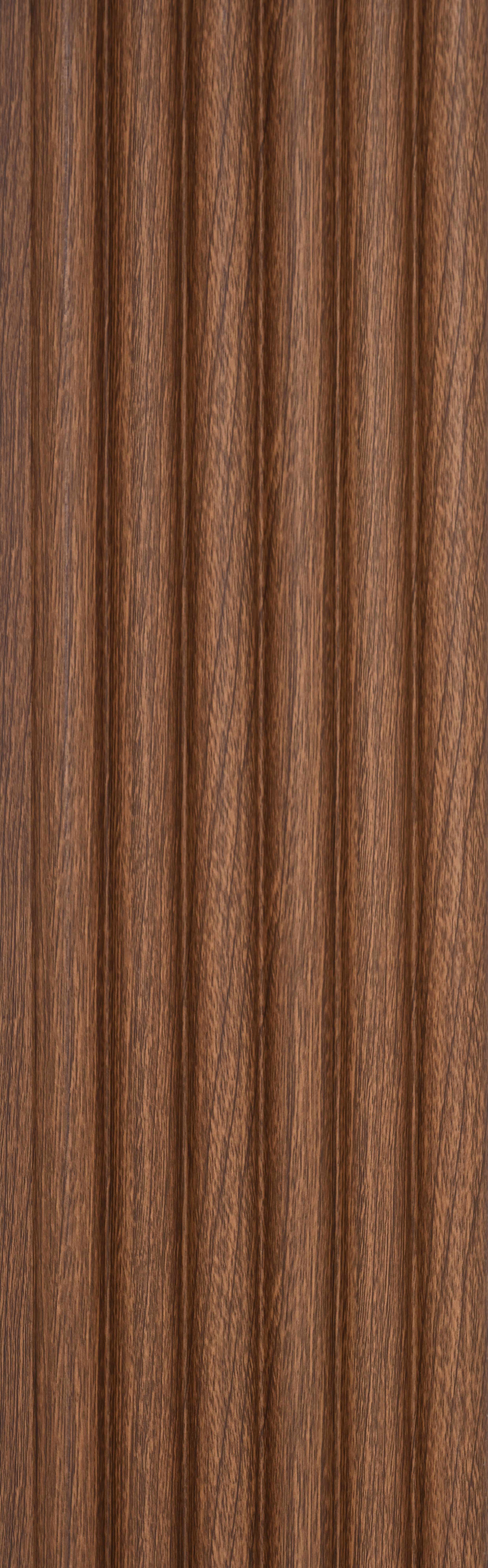 Wooden Look PN 06281 9.5 ft x 4.7 inch Charcoal Panel - 12 mm | Suitable for Feature Wall, TV Unit & Living Room | Width is Subjected to 5% Variation