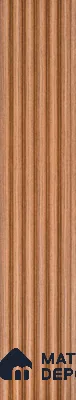 Wooden Look PN 06282 9.5 ft x 4.7 inch Charcoal Panel - 12 mm | Suitable for Feature Wall, TV Unit & Living Room | Width is Subjected to 5% Variation