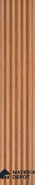 Wooden Look PN 06282 9.5 ft x 4.7 inch Charcoal Panel - 12 mm | Suitable for Feature Wall, TV Unit & Living Room | Width is Subjected to 5% Variation