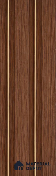 Wooden Look PN 00671 9.5 ft x 4.8 inch Charcoal Panel - 11 mm | Suitable for Feature Wall, TV Unit & Living Room | Width is Subjected to 5% Variation