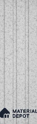 Stone Louver PN 06088 9.5 ft x 4.6 inch Charcoal Panel - 8 mm | Suitable for Feature Wall, TV Unit & Living Room | Width is Subjected to 5% Variation