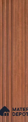 Wooden Look PN 06791 8 ft x 4.9 inch Charcoal Panel - 12 mm | Suitable for Living Room, Bedroom & TV Cabinet | Width is Subjected to 5% Variation