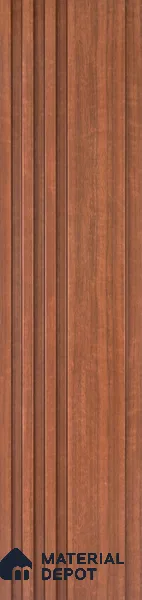 Wooden Look PN 06791 8 ft x 4.9 inch Charcoal Panel - 12 mm | Suitable for Living Room, Bedroom & TV Cabinet | Width is Subjected to 5% Variation