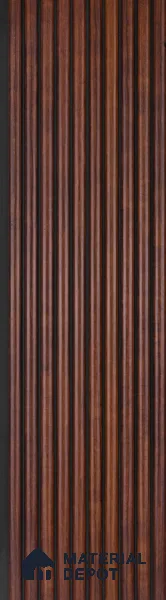 Wooden Look PN 06822 9.2 ft x 6 inch Charcoal Panel - 10 mm | Suitable for Living Room, Bedroom & TV Cabinet | Width is Subjected to 5% Variation