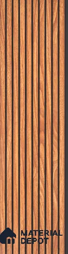 PN 06826 9.2 ft x 5.9 inch Charcoal Louvers/Panels - 10 mm
