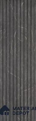 Cappucino Brown Marble Look PN 06899 8 ft x 6 inch Charcoal Panel - 6 mm | Suitable for Living Room, Bedroom & TV Cabinet | Width is Subjected to 5% Variation