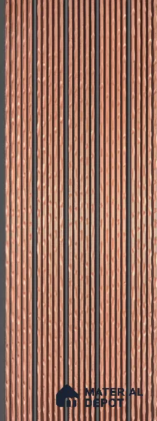 Apricot Metallic Look PN 07030 9.5 ft x 7.8 inch Charcoal Panel - 6 mm | Suitable for Feature Wall, TV Unit & Living Room | Width is Subjected to 5% Variation