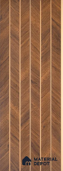 Wooden Look PN 07043 9.5 ft x 7.8 inch Charcoal Panel - 6 mm | Suitable for Feature Wall, TV Unit & Living Room | Width is Subjected to 5% Variation