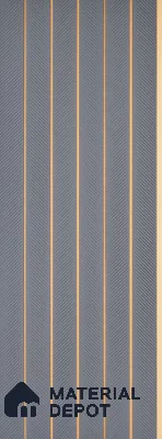 Mid Grey Patterned Look PN 07045 9.5 ft x 7.8 inch Charcoal Panel - 6 mm | Suitable for Feature Wall, TV Unit & Living Room | Width is Subjected to 5% Variation