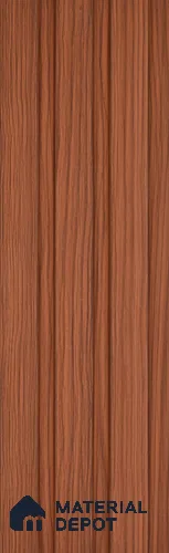 Brown Wooden Look Charcoal Louver/Panel 9.5 ft x 4.6 inch - 8 mm | Ideal for Feature Wall, Living Room, Bedroom, Home, TV Unit | PN 07058
