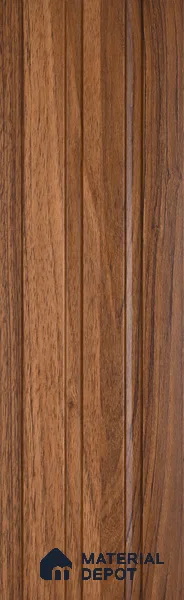 Wooden Look PN 07060 9.5 ft x 4.6 inch Charcoal Panel - 8 mm | Suitable for Feature Wall, TV Unit & Living Room | Width is Subjected to 5% Variation