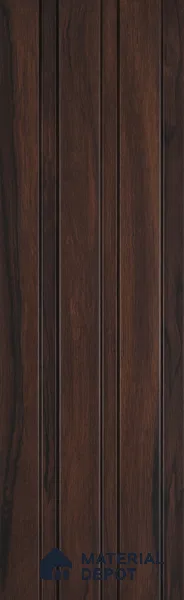 Wooden Look PN 07061 9.5 ft x 4.6 inch Charcoal Panel - 8 mm | Suitable for Feature Wall, TV Unit & Living Room | Width is Subjected to 5% Variation