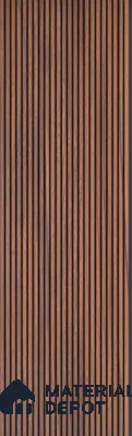 Wooden Look PN 07133 9.5 ft x 6 inch Charcoal Panel - 6 mm | Suitable for Feature Wall, TV Unit & Living Room | Width is Subjected to 5% Variation
