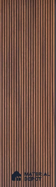 Wooden Look PN 07133 9.5 ft x 6 inch Charcoal Panel - 6 mm | Suitable for Feature Wall, TV Unit & Living Room | Width is Subjected to 5% Variation