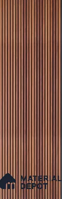 Wooden Look PN 07134 9.5 ft x 6 inch Charcoal Panel - 6 mm | Suitable for Feature Wall, TV Unit & Living Room | Width is Subjected to 5% Variation