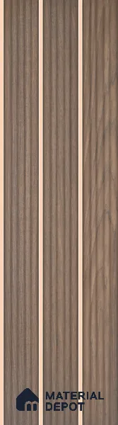 Wooden Look PN 07142 9.5 ft x 6 inch Charcoal Panel - 6 mm | Suitable for Feature Wall, TV Unit & Living Room | Width is Subjected to 5% Variation