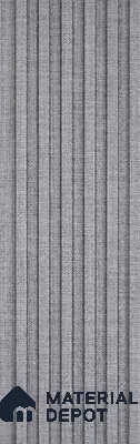 Cloud Grey Fabric Look PN 07153 9.5 ft x 4.7 inch Charcoal Panel - 11 mm | Suitable for Feature Wall, TV Unit & Living Room | Width is Subjected to 5% Variation
