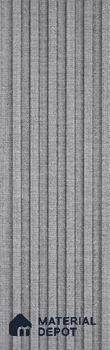 Grey Patterned Look Charcoal Louver/Panel 9.5 ft x 4.7 inch - 11 mm | Ideal for Feature Wall, Living Room, Bedroom, Home, TV Unit | PN 07153