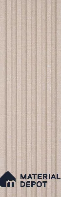 Cappuccino Beige Fabric Look PN 07155 9.5 ft x 4.7 inch Charcoal Panel - 11 mm | Suitable for Feature Wall, TV Unit & Living Room | Width is Subjected to 5% Variation