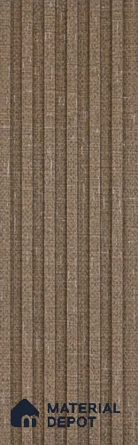 Brown Patterned Look Charcoal Louver/Panel 9.5 ft x 4.7 inch - 11 mm | Ideal for Feature Wall, Living Room, Bedroom, Home, TV Unit | PN 07156