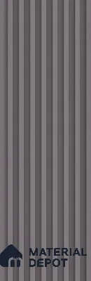 Cappucino Brown Plain Colour Look PN 07164 9.5 ft x 4.7 inch Charcoal Panel - 11 mm | Suitable for Feature Wall, TV Unit & Living Room | Width is Subjected to 5% Variation