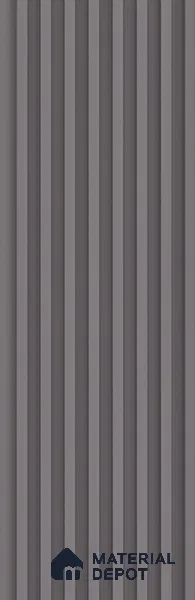 Cappucino Brown Plain Colour Look PN 07164 9.5 ft x 4.7 inch Charcoal Panel - 11 mm | Suitable for Feature Wall, TV Unit & Living Room | Width is Subjected to 5% Variation
