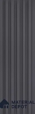 Graphite Grey Plain Colour Look PN 07170 9.5 ft x 4.7 inch Charcoal Panel - 11 mm | Suitable for Feature Wall, TV Unit & Living Room | Width is Subjected to 5% Variation