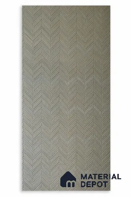 Mushroom Grey 3D Look PN 08001 8 ft x 2 ft Charcoal Decorative Wall Panel - 4 mm | Suitable for Living Room, Bedroom, Feature Wall