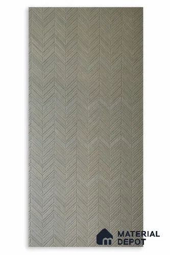 Mushroom Grey 3D Look PN 08001 8 ft x 2 ft Charcoal Decorative Wall Panel - 4 mm | Suitable for Living Room, Bedroom, Feature Wall