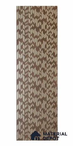 Mocha Brown 3D Look PN 08005 8 ft x 2 ft Charcoal Decorative Wall Panel - 4 mm | Suitable for Living Room, Bedroom, Feature Wall
