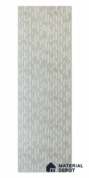 Ash Grey 3D Look PN 08006 8 ft x 2 ft Charcoal Decorative Wall Panel - 4 mm | Suitable for Living Room, Bedroom, Feature Wall