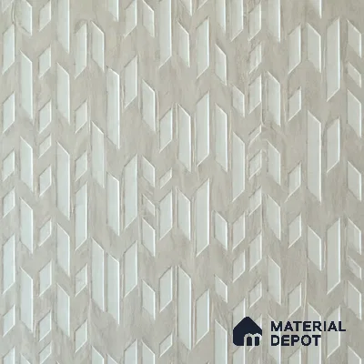 Ash Grey 3D Look PN 08006 8 ft x 2 ft Charcoal Decorative Wall Panel - 4 mm | Suitable for Living Room, Bedroom, Feature Wall