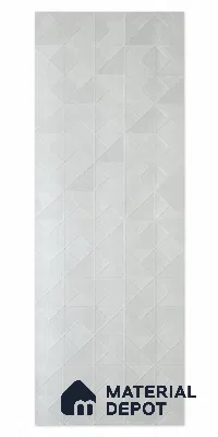 Light Grey 3D Look PN 08008 8 ft x 2 ft Charcoal Decorative Wall Panel - 4 mm | Suitable for Living Room, Bedroom, Feature Wall