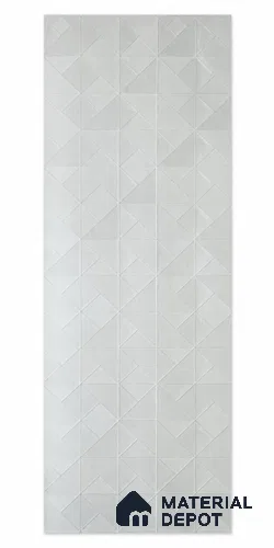 Light Grey 3D Look PN 08008 8 ft x 2 ft Charcoal Decorative Wall Panel - 4 mm | Suitable for Living Room, Bedroom, Feature Wall