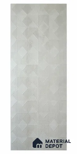 Light Grey 3D Look PN 08009 8 ft x 2 ft Charcoal Decorative Wall Panel - 4 mm | Suitable for Living Room, Bedroom, Feature Wall