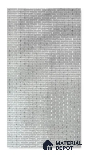 Cement Grey 3D Look PN 08011 8 ft x 2 ft Charcoal Decorative Wall Panel - 4 mm | Suitable for Living Room, Bedroom, Feature Wall