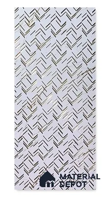 Dove Grey 3D Look PN 08012 8 ft x 2 ft Charcoal Decorative Wall Panel - 4 mm | Suitable for Living Room, Bedroom, Feature Wall
